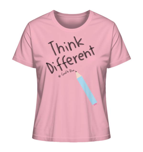 Think Different - Ladies Organic Shirt - Image 4