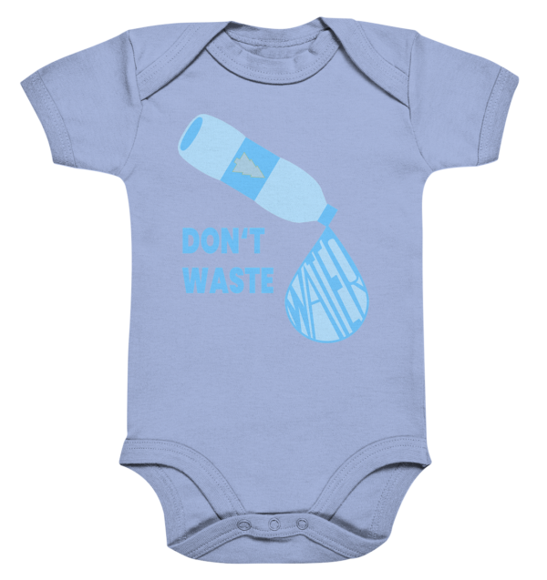 Water - Organic Baby Bodysuit - Image 3