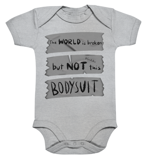 Broken - Organic Baby Bodysuit - Image 3