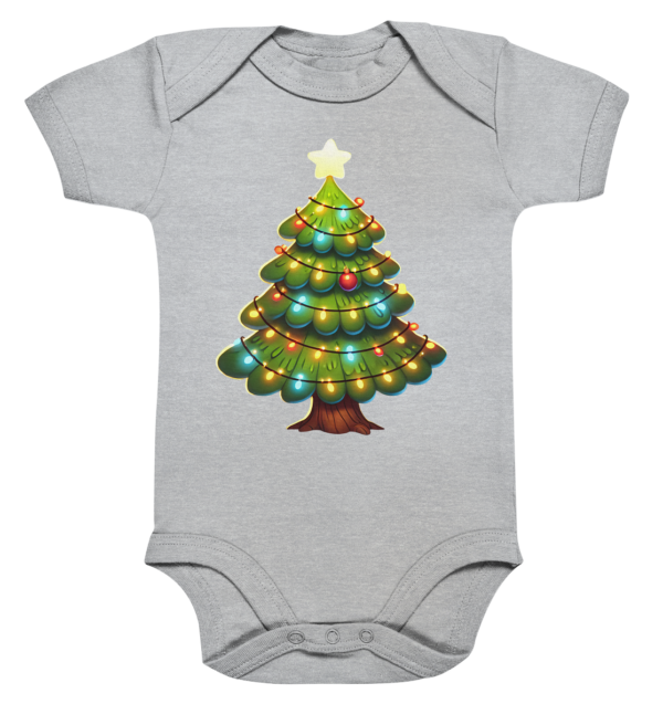 Christmas - Organic Baby Bodysuit - Image 4