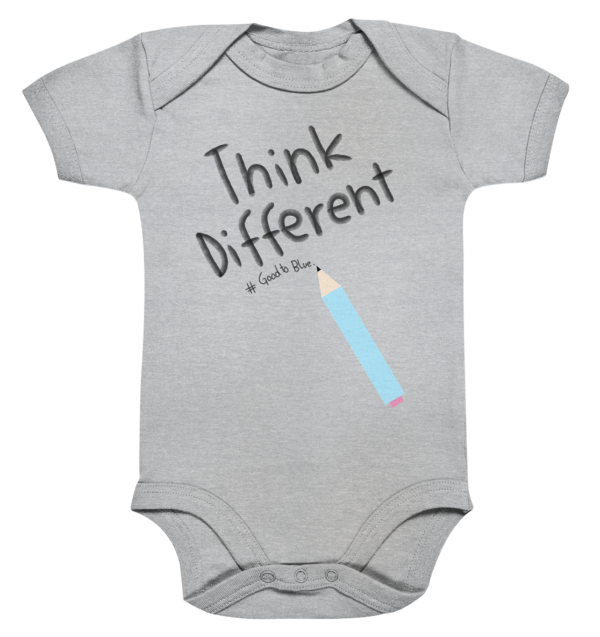 Think Different - Organic Baby Bodysuit - Image 4