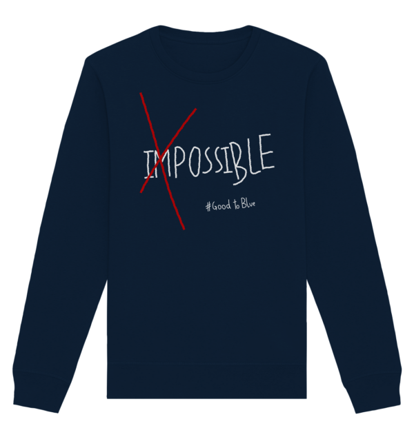 (Im)possible - Organic Basic Unisex Sweatshirt - Image 5