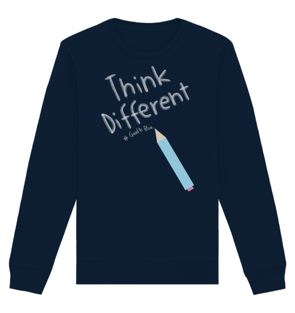 Think Different - Organic Basic Unisex Sweatshirt - Image 6