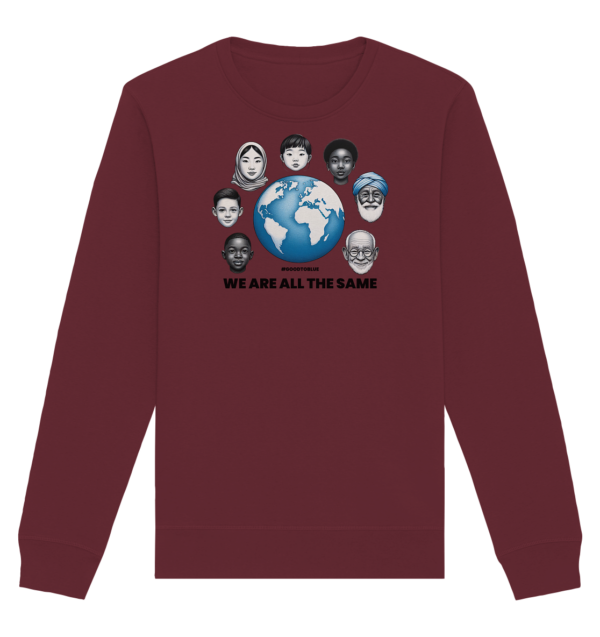 World - Organic Basic Unisex Sweatshirt - Image 2