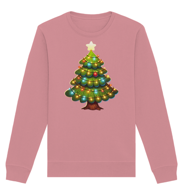 Christmas - Organic Basic Unisex Sweatshirt - Image 4