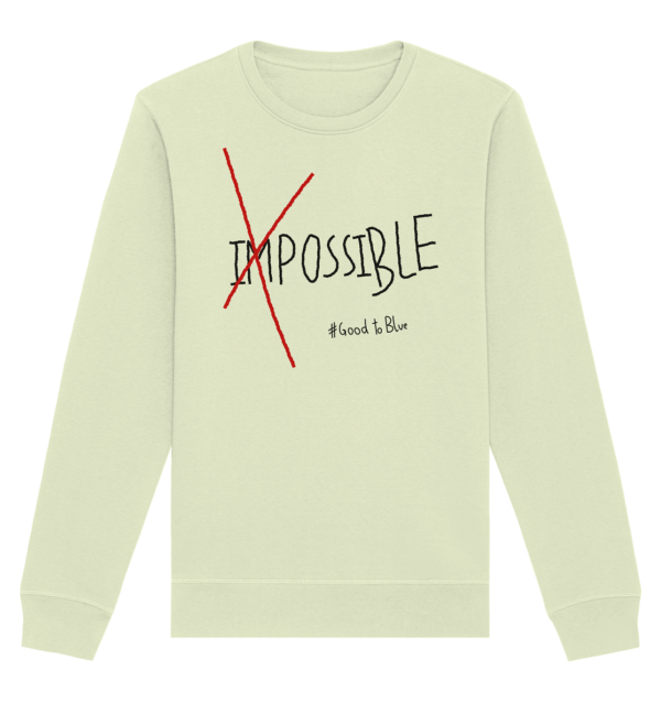 (Im)possible - Organic Basic Unisex Sweatshirt - Image 7