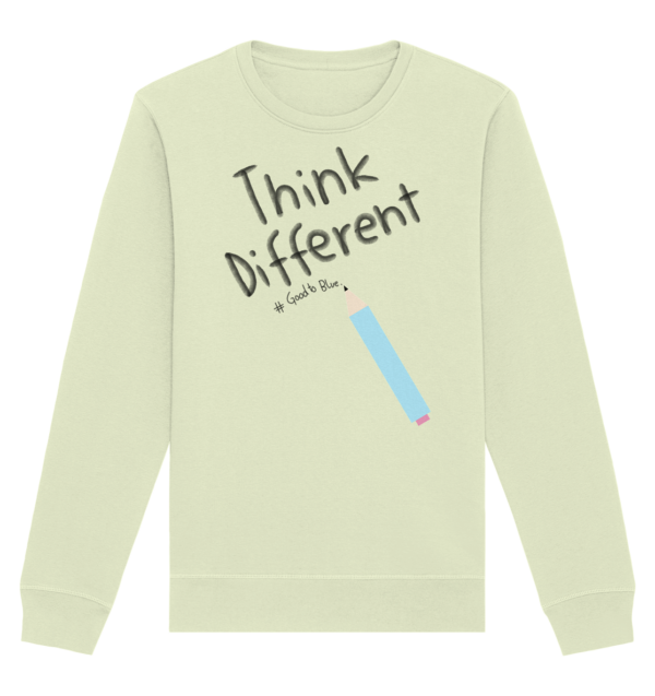 Think Different - Organic Basic Unisex Sweatshirt - Image 7