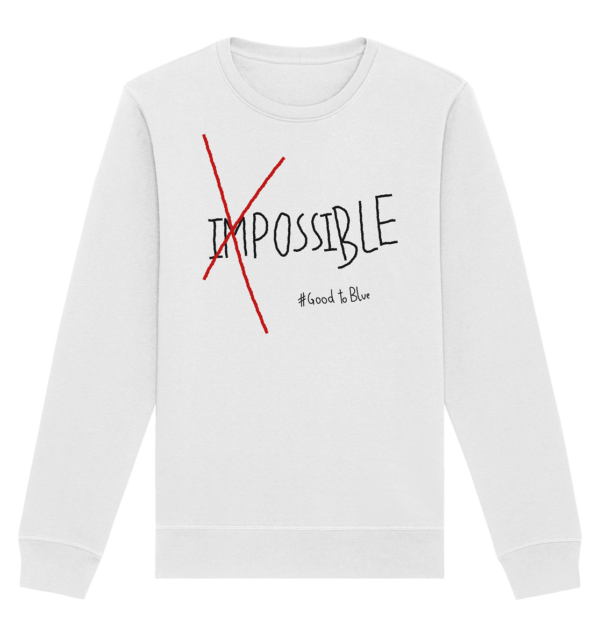 (Im)possible - Organic Basic Unisex Sweatshirt - Image 8