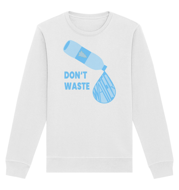 Water - Organic Basic Unisex Sweatshirt - Image 8