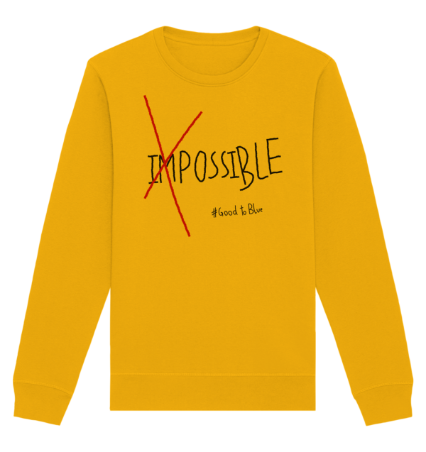 (Im)possible - Organic Basic Unisex Sweatshirt - Image 6