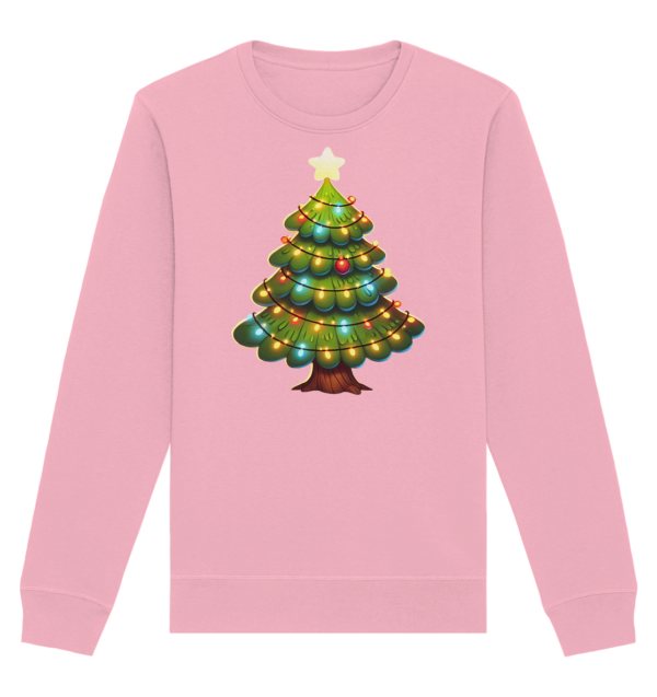 Christmas - Organic Basic Unisex Sweatshirt - Image 6