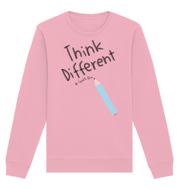 Think Different - Organic Basic Unisex Sweatshirt - Image 5