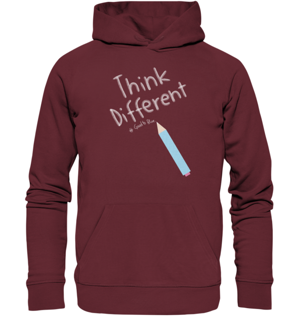 Think Different - Organic Hoodie - Image 3