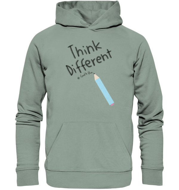 Think Different - Organic Hoodie - Image 2