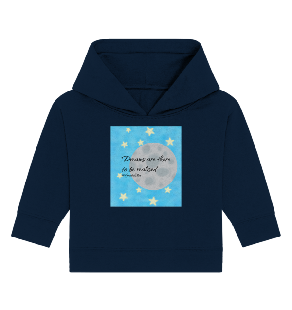 Moon - Baby Organic Hoodie - Image 2