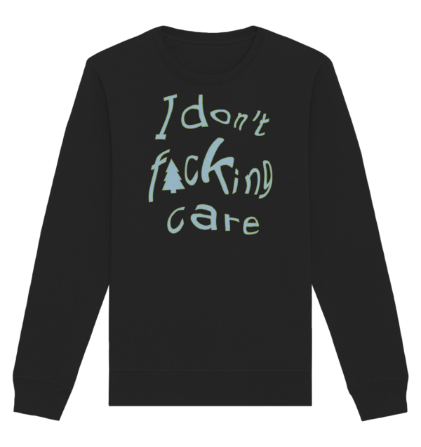 Unbothered - Organic Basic Unisex Sweatshirt - Image 2