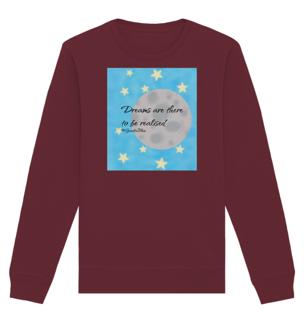 Moon - Organic Basic Unisex Sweatshirt - Image 3