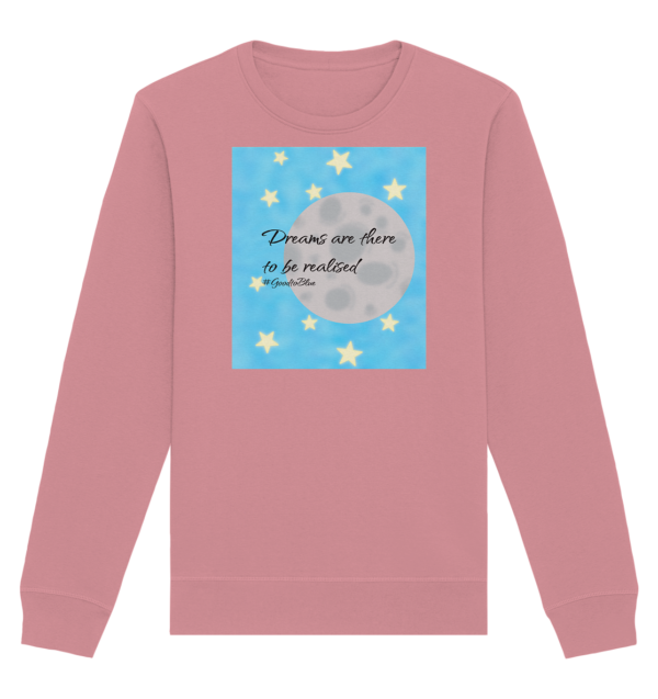 Moon - Organic Basic Unisex Sweatshirt - Image 4