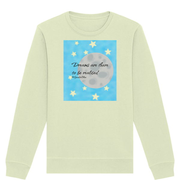 Moon - Organic Basic Unisex Sweatshirt - Image 7