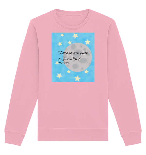 Moon - Organic Basic Unisex Sweatshirt - Image 5